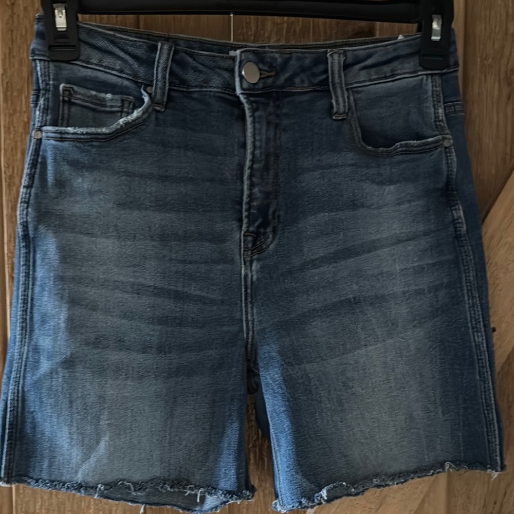 Blue Denim Shorts